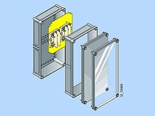 Enclosures with LV HRC Fuse Bases - Single Enclosures