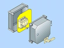 Enclosures with Main and EMERGENCY-STOP Switches 63 A to 800 A - Single Enclosures